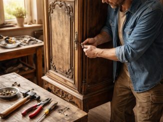 découvrez notre guide pratique pour démonter une porte d'armoire ancienne facilement, avec des astuces efficaces pour préserver le bois et les ferrures.
