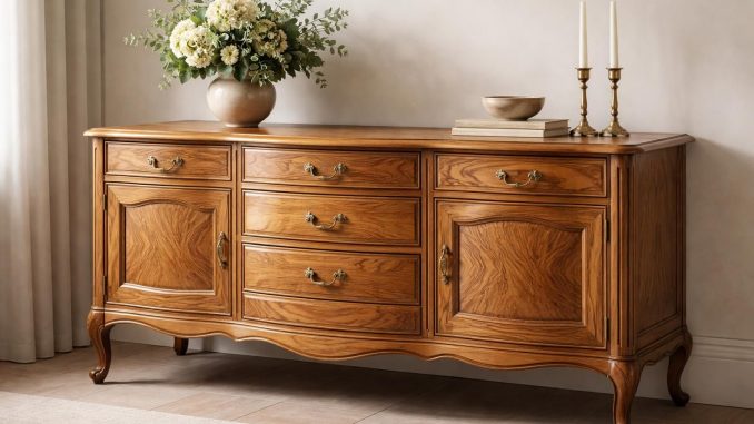 découvrez l'élégance intemporelle du meuble regain en orme massif, alliant qualité, robustesse et design raffiné pour sublimer votre intérieur.