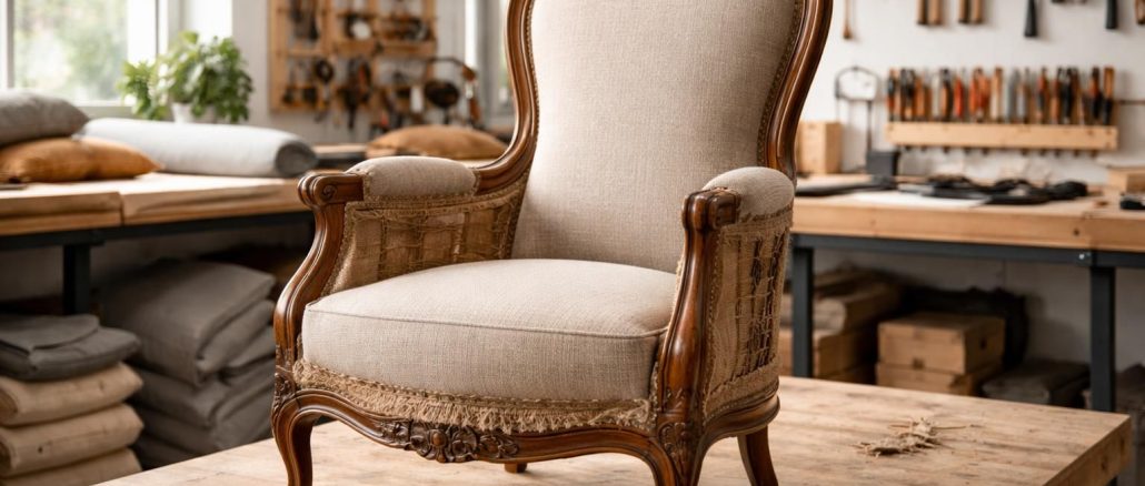 découvrez comment rénover un fauteuil voltaire moderne avec des techniques simples et élégantes pour lui donner une seconde vie unique.