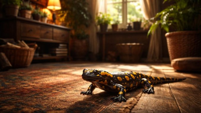 découvrez la signification de la présence d'une salamandre dans la maison, entre symbolisme, croyances et conseils pratiques.